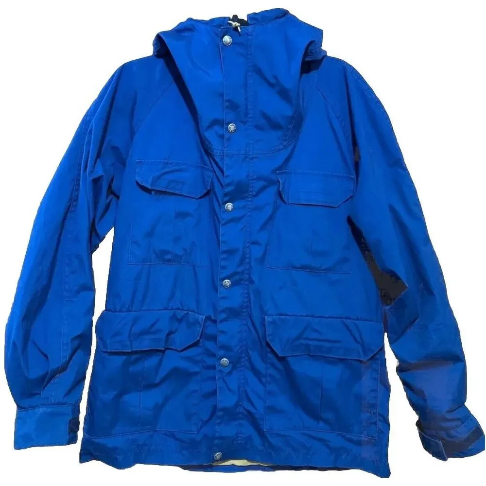 Vintage 80s North‎ Face Mountain Parka Jacket Size Small USA Brown Label Tag